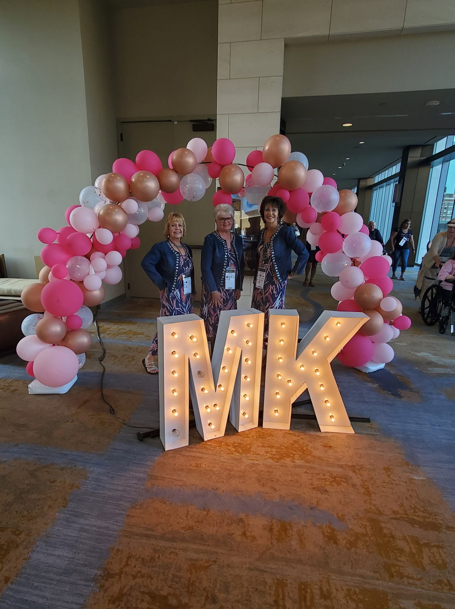 Suzanne Erkel with Mary Kay